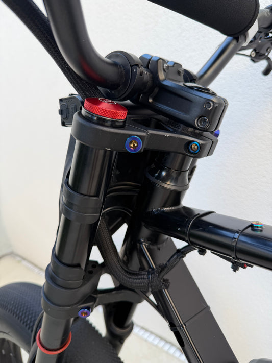 Titanium Triple Clamp Bolts