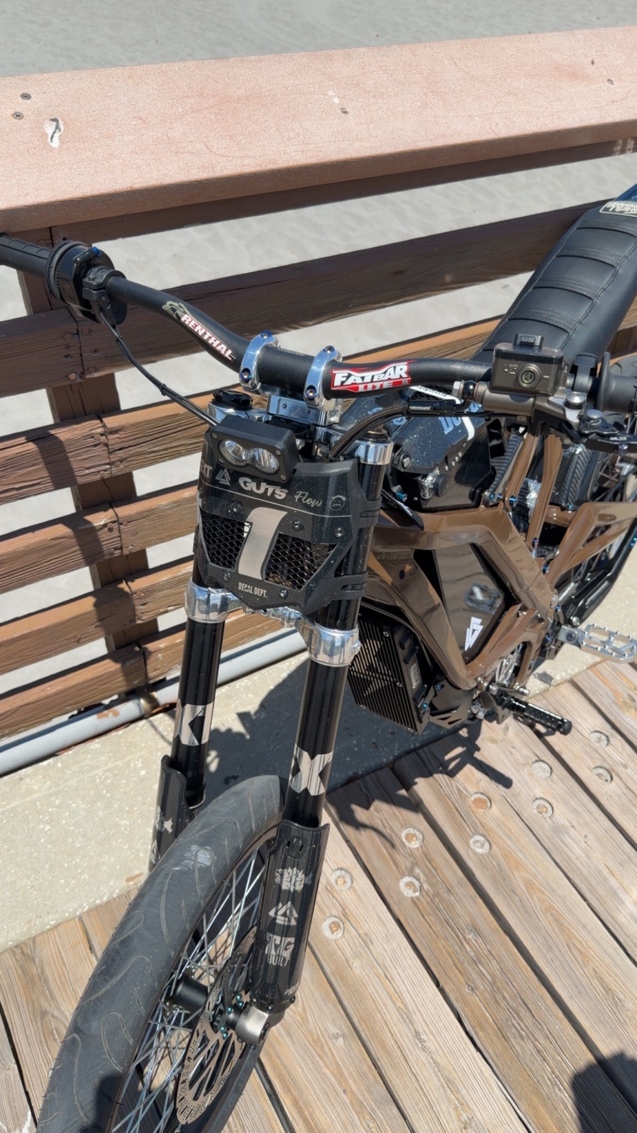 Surron lbx full titanium kit